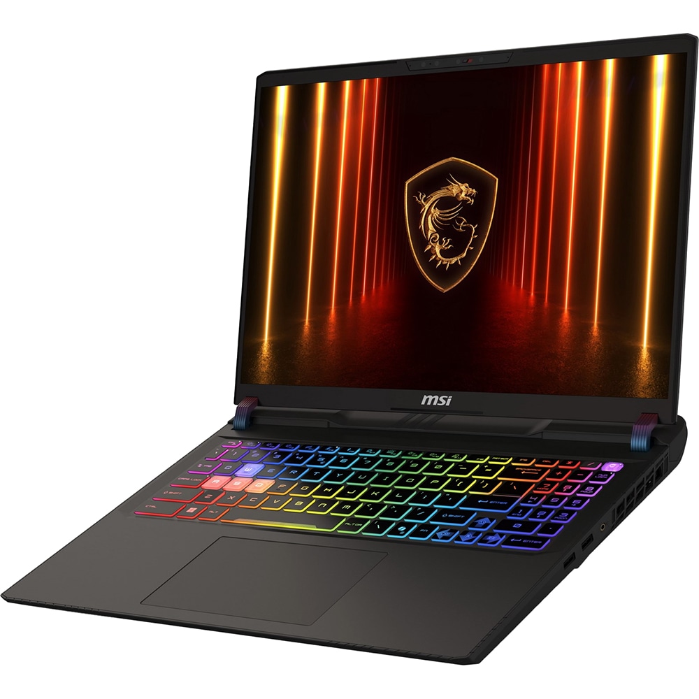 Laptop Gaming MSI Vector 16 HX AI A2XWHG, Intel Core Ultra 9 275HX pana la 5.4GHz, 16" QHD+, 32GB, SSD 1TB, NVIDIA GeForce RTX 5070 Ti 12GB, Windows 11 Home, Cosmos Gray