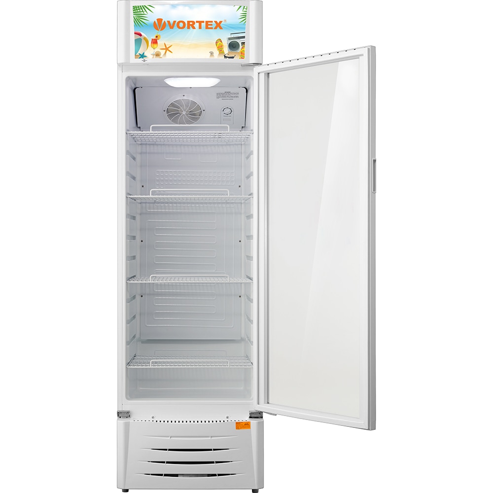 Vitrina frigorifica VORTEX VDC31SWH01M, H 200.5 cm, alb