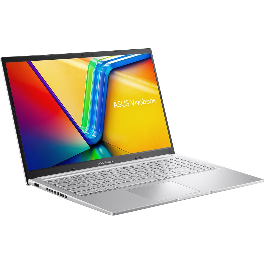 Laptop ASUS VivoBook 15 R1502VA-BQ538, Intel Core i5-13420H pana la 4.6GHz, 15.6" Full HD, 16GB, SSD 512GB, Intel UHD Graphics, Free DOS, Cool Silver