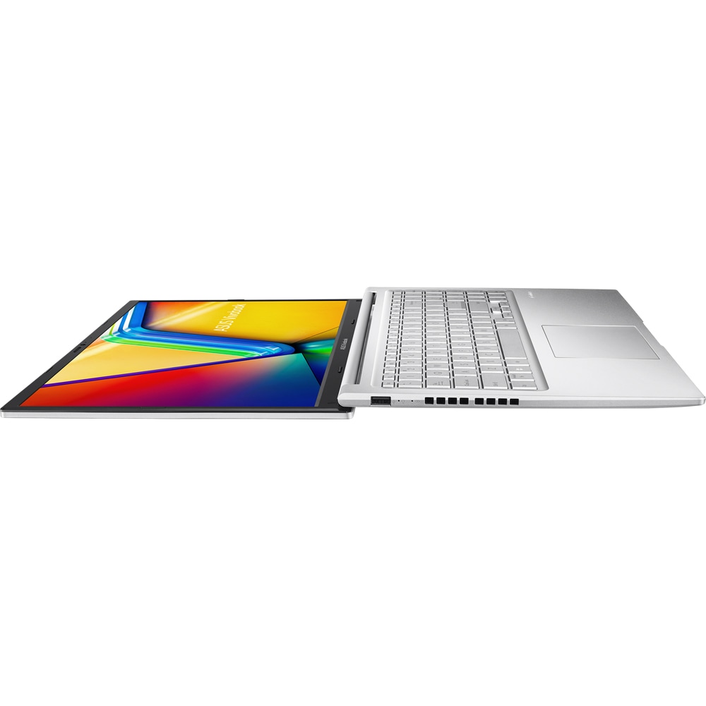 Laptop ASUS VivoBook 15 R1502VA-BQ538, Intel Core i5-13420H pana la 4.6GHz, 15.6" Full HD, 16GB, SSD 512GB, Intel UHD Graphics, Free DOS, Cool Silver
