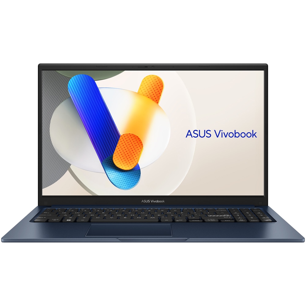 Laptop ASUS VivoBook 15 R1504VA-BQ2193W, Intel Core i3-1315U pana la 4.5GHz, 15.6" Full HD, 8GB, SSD 512GB, Intel UHD Graphics, Windows 11 Home, Quiet Blue