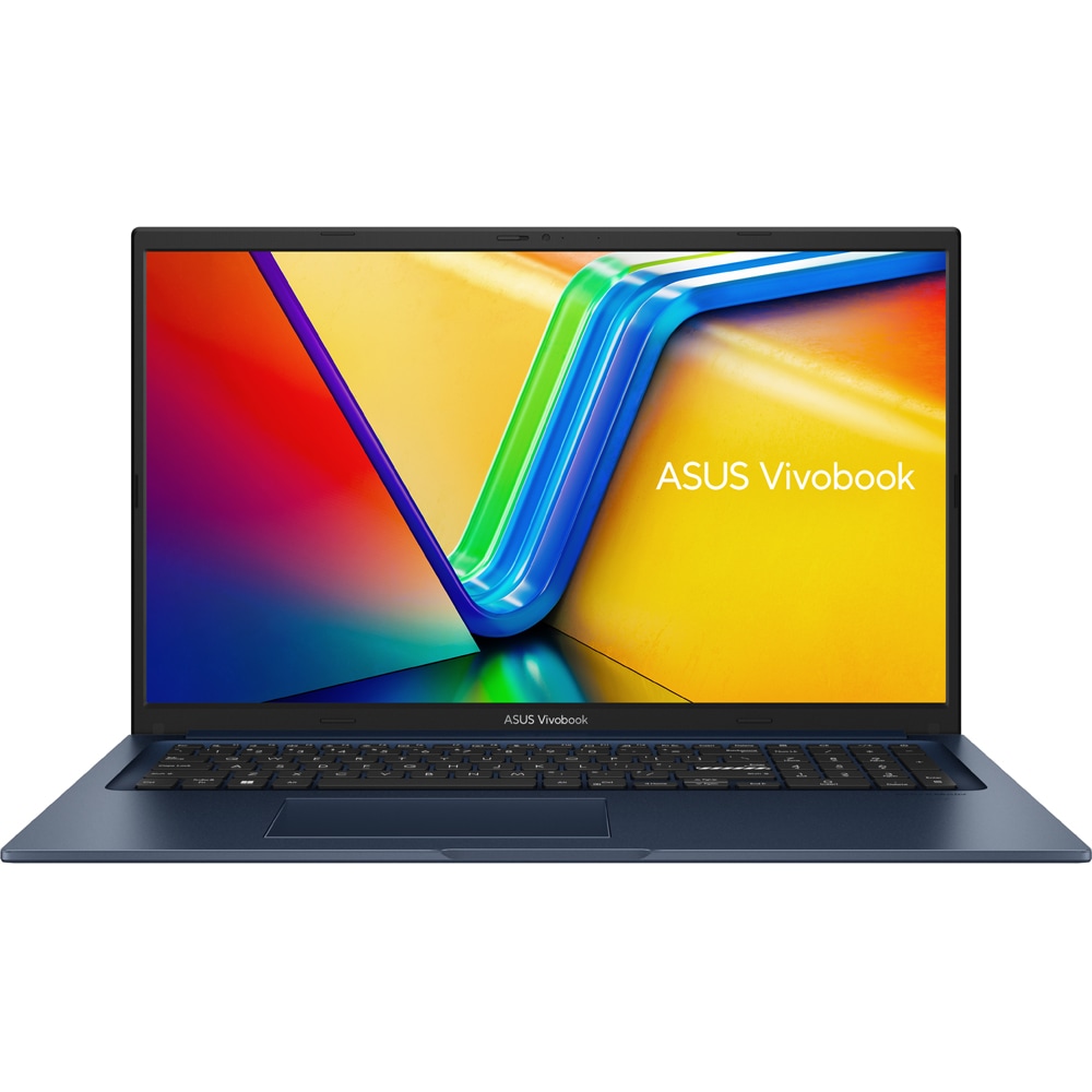 Laptop ASUS VivoBook 17 X1704VA-AU056, Intel Core i7-1355U pana 4.4GHz, 17.3" Full HD, 16GB, SSD 1TB, Intel Iris Xe Graphics, Free DOS, Quiet Blue