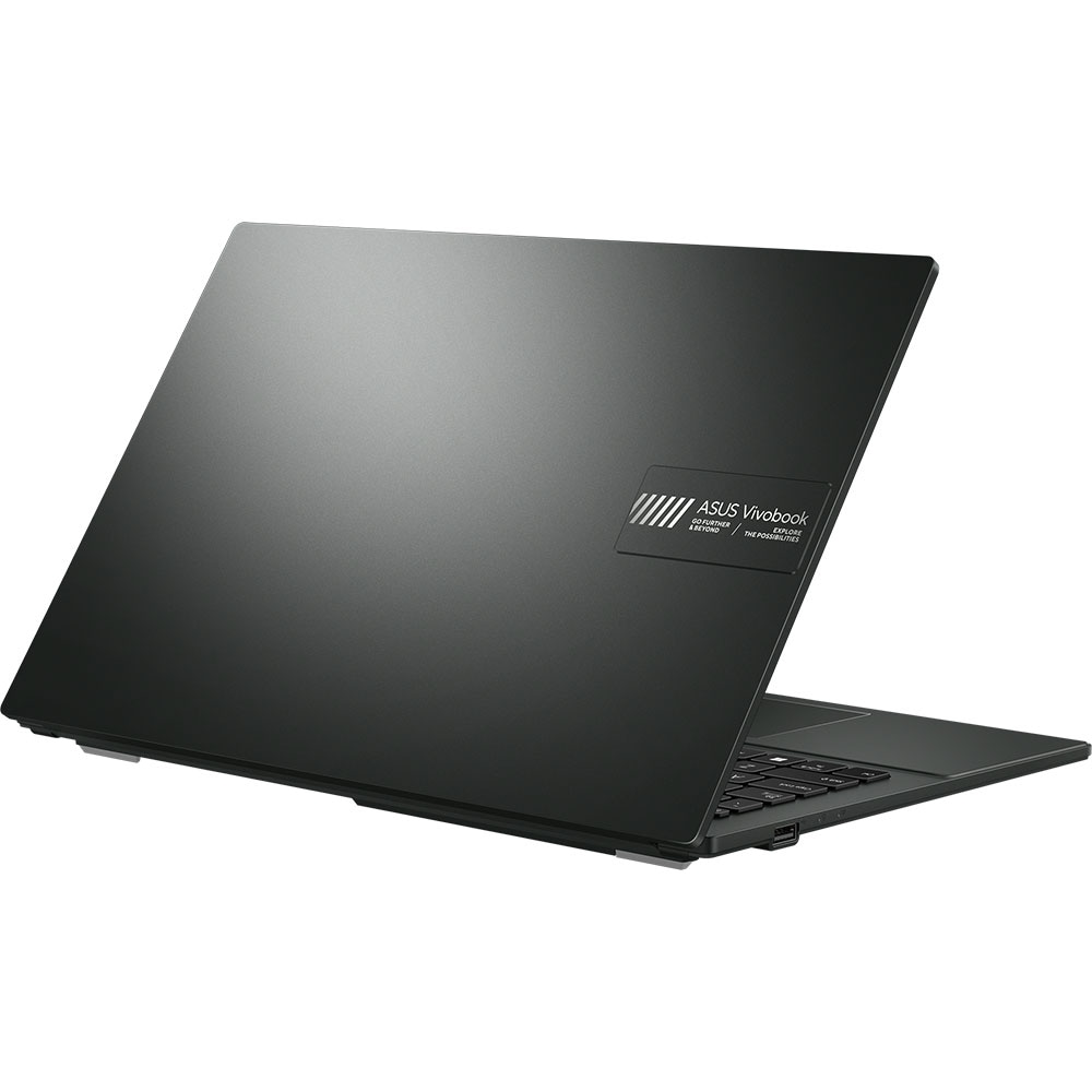 Laptop ASUS Vivobook Go 15 L1504FA-BQ611, AMD Ryzen 5 7520U pana la 4.3GHz, 15.6" Full HD, 8GB, SSD 512GB, AMD Radeon 610M, Free Dos, Mixed Black