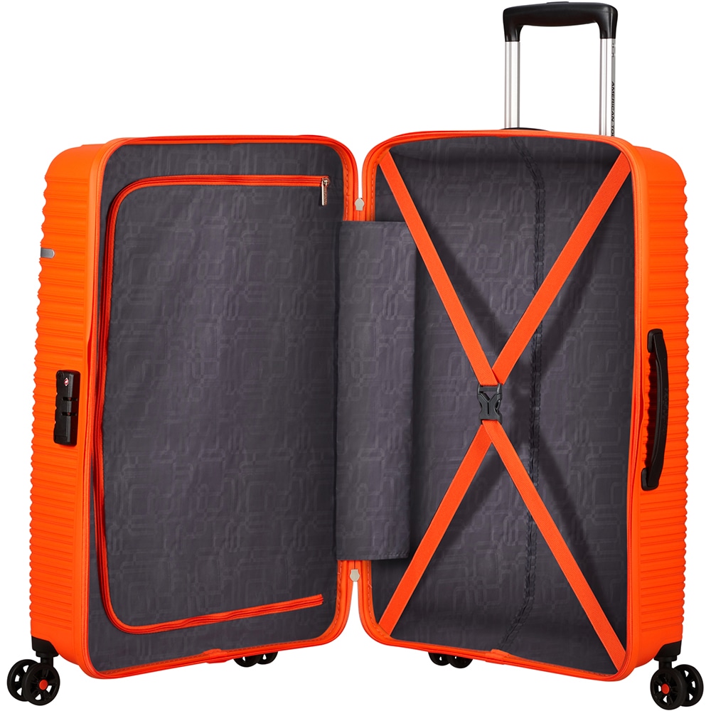 Troler AMERICAN TOURISTER LiftOff 902, 67 cm, portocaliu