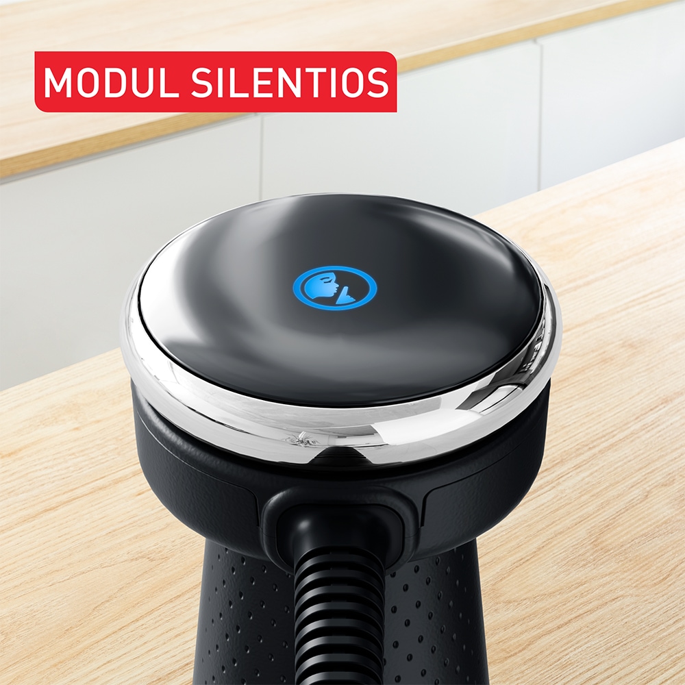 Mixer vertical TEFAL Quickchef+ HB67E830, 0.8l, 1000W, 20 trepte viteza, negru-argintiu