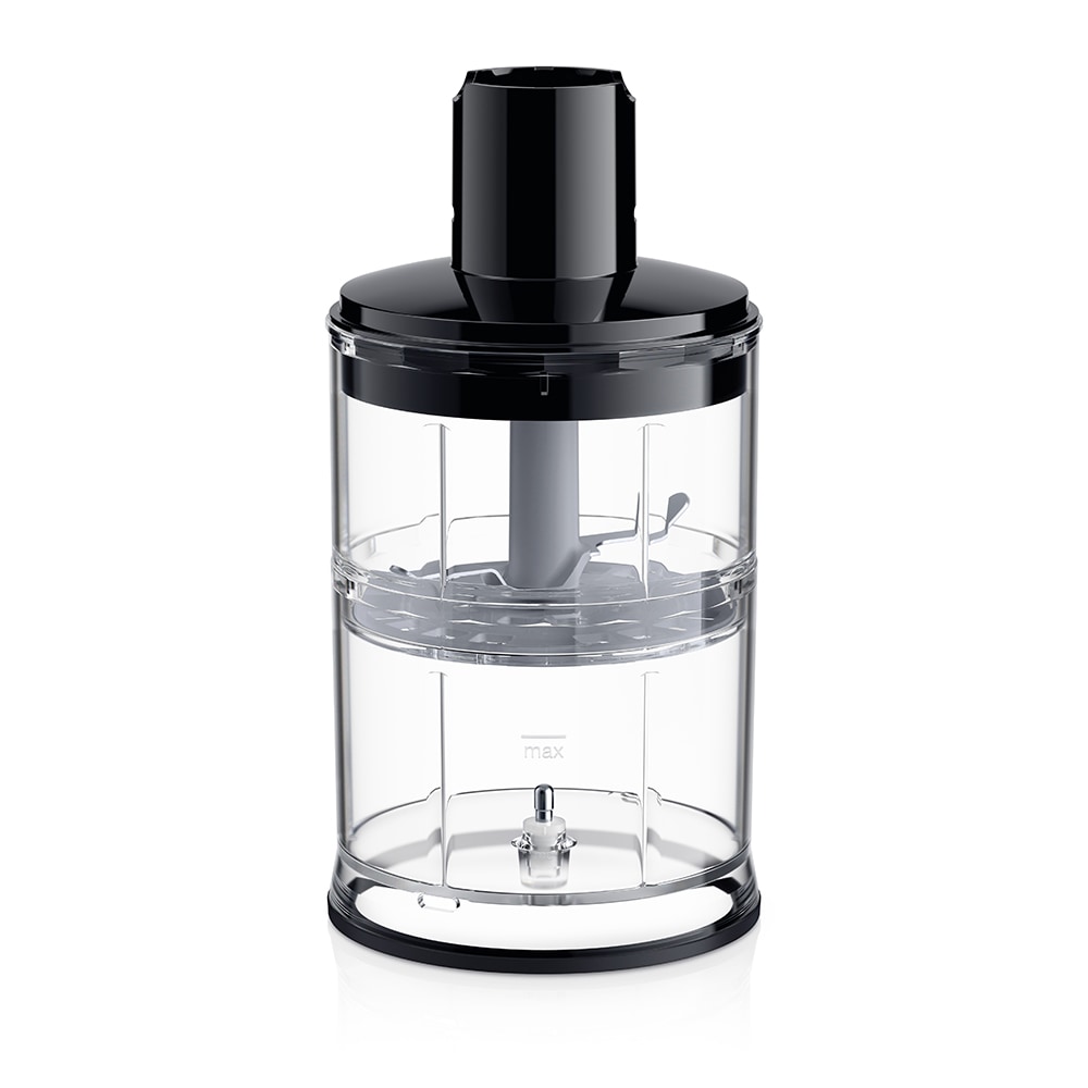 Mixer vertical BRAUN MultiQuick 5 Pro MQ55254M, 0.6l, 1000W, 25 trepte viteza, negru-argintiu