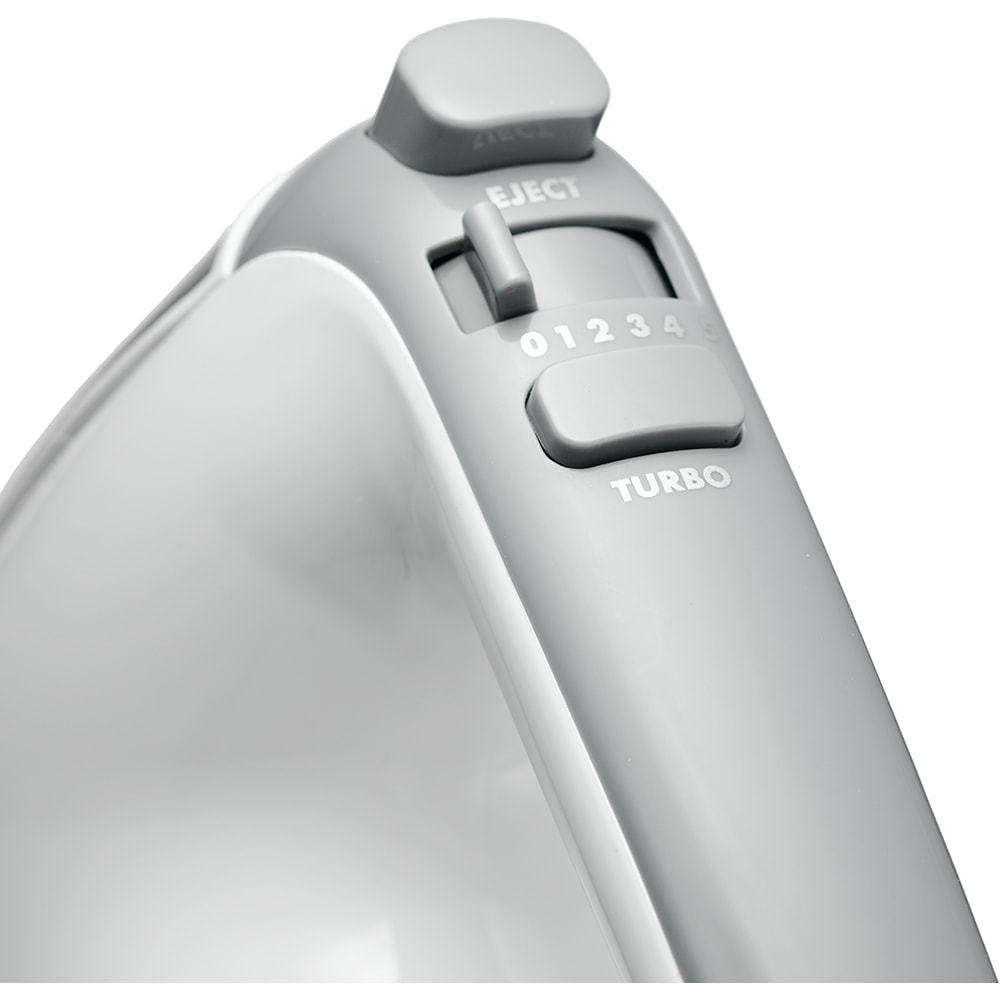 Mixer cu bol MYRIA MY4024, 3.4l, 300W, 5 trepte viteza, alb-gri 