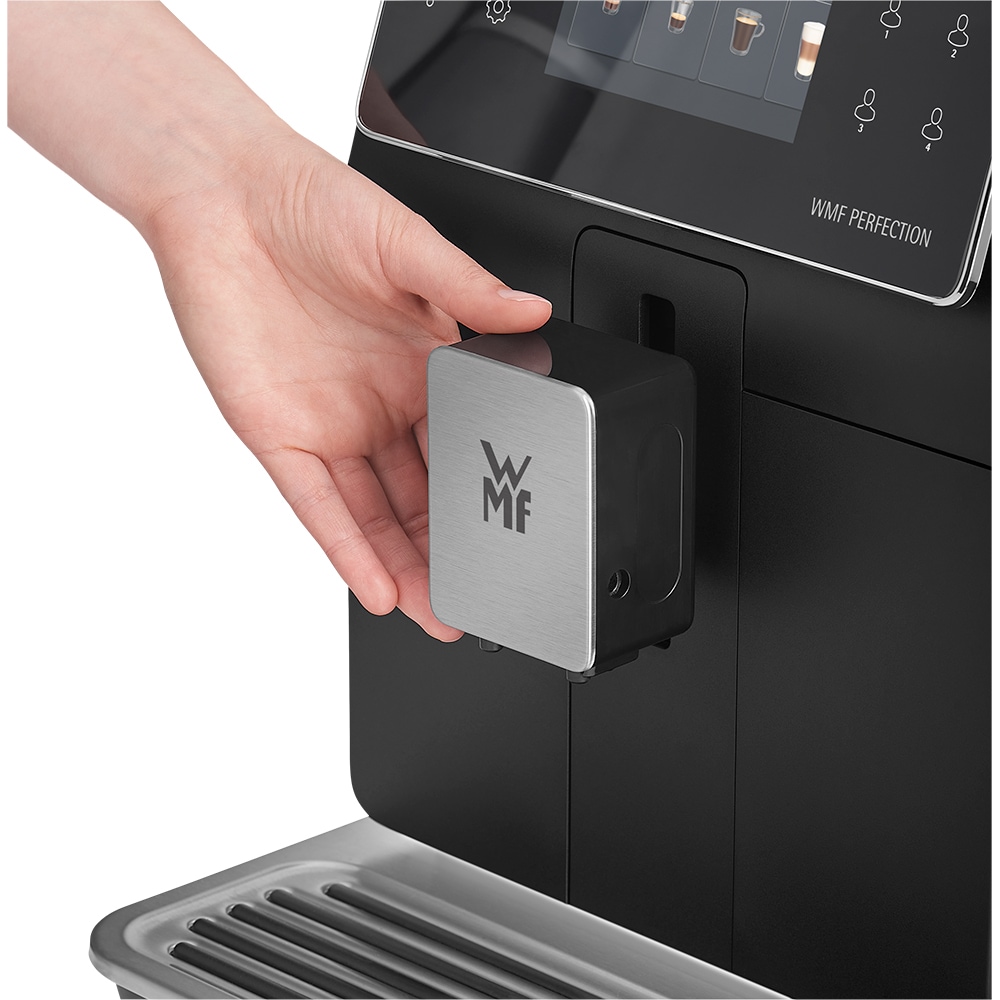 Espressor automat WMF Perfection 840L CP850D15, 2l, 1500W, 15 bar, argintiu-negru
