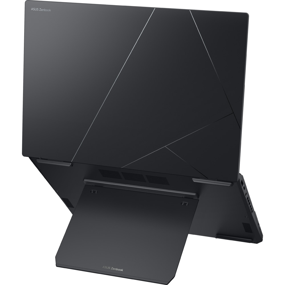 Laptop ASUS Zenbook Duo OLED UX8406CA-PZ166X, Intel Core Ultra 9 285H pana la 5.4GHz, 14" 3K Touch, 32GB, SSD 1TB, Intel Arc Graphics, Windows 11 Pro, Inkwell Gray
