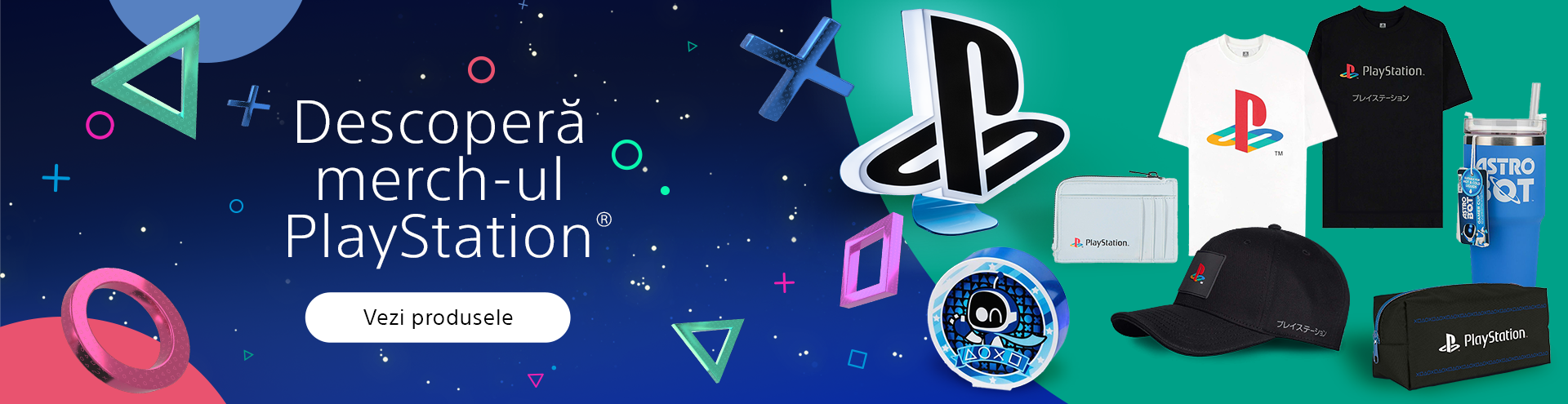 PlayStation Merch banner