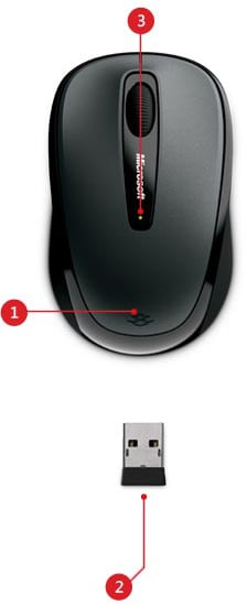 microsoft wireless mouse 3500 instructions