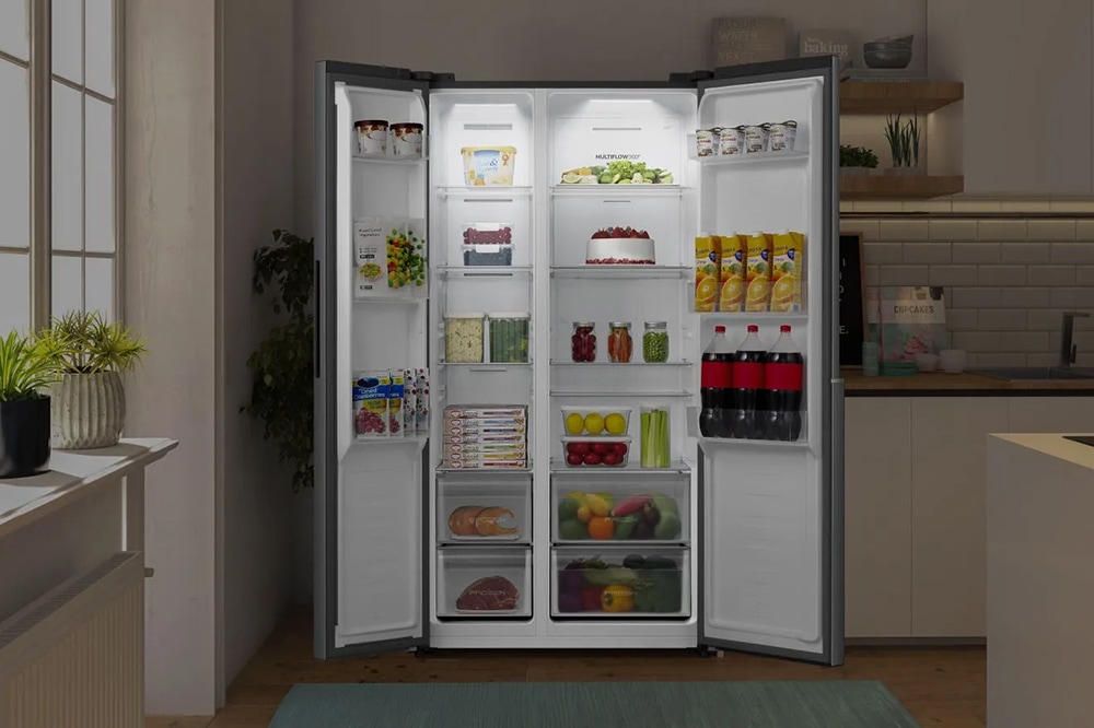 Side by Side GORENJE NRS917E41BX, NoFrost Plus, 544 l, H 178.6 cm