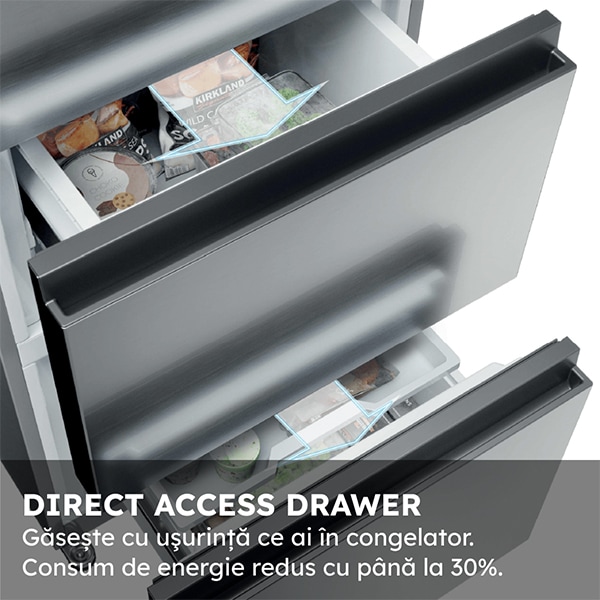 冷凍S60 PM30 H20 Lada frigorifica GORENJE FH30EAW, 297 l, H 85 cm, Clasa E, alb