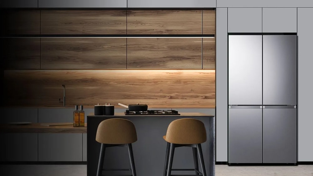 Side by Side Hisense, 632L, Clasa E, Total No Frost, Dozator Apa, Wi-Fi, Triple Zone, Super Cool, Negru, RS818N4TFE 2 4Usi