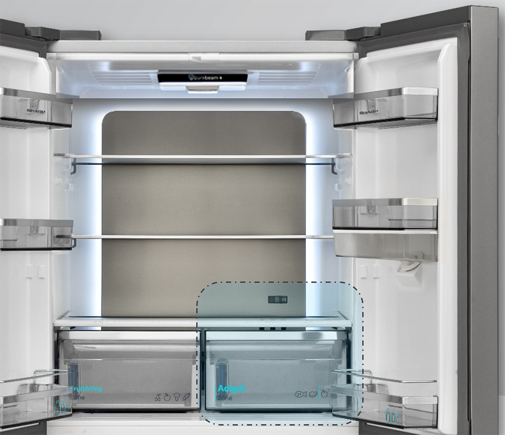 Combina frigorifica SHARP SJ-FBA09DMXJE-EU, Advanced No Frost, 295