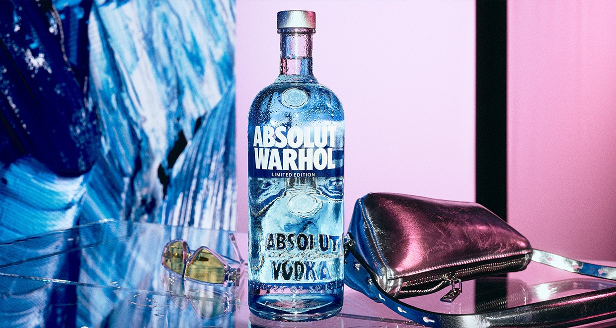 Vodka Absolut Andy Warhol Edition, 0.7L