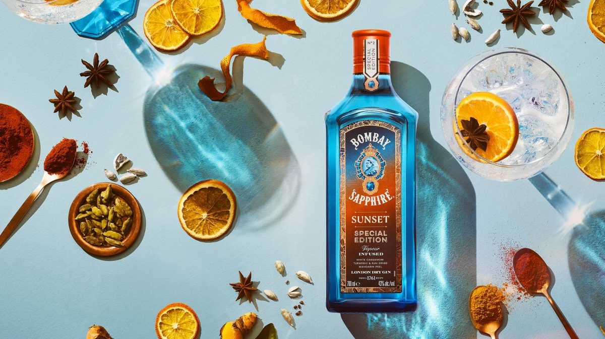 Gin Bombay Sapphire Sunset, 0.7L