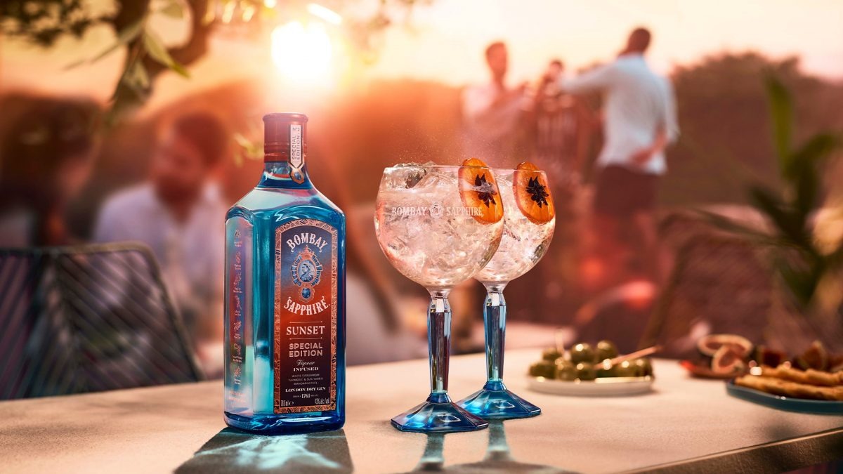 Gin Bombay Sapphire Sunset, 0.7L