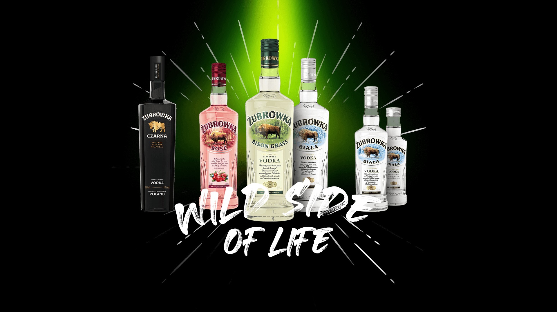 Vodka Zubrowka Bison Grass, 0.7L