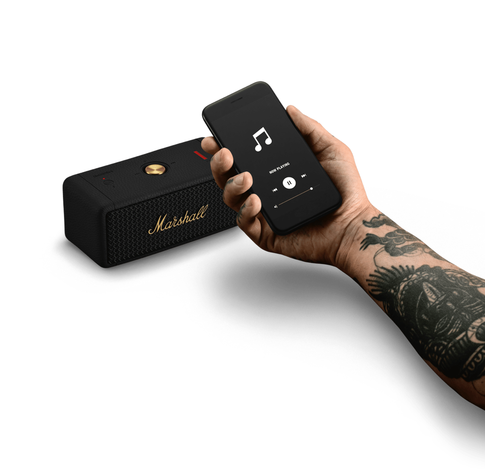 Boxa portabila MARSHALL Emberton II, Bluetooth, Waterproof, Black