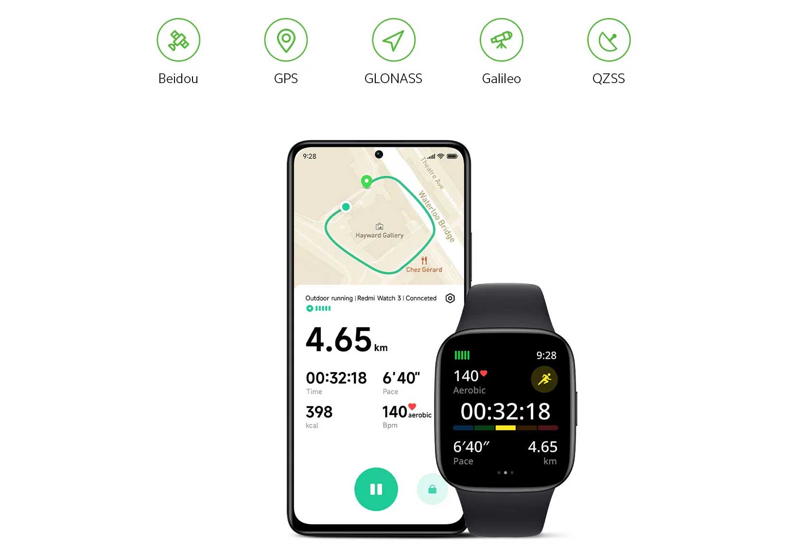 Xiaomi Redmi Watch 3 ivory smartwatch · Electronics · El Corte Inglés