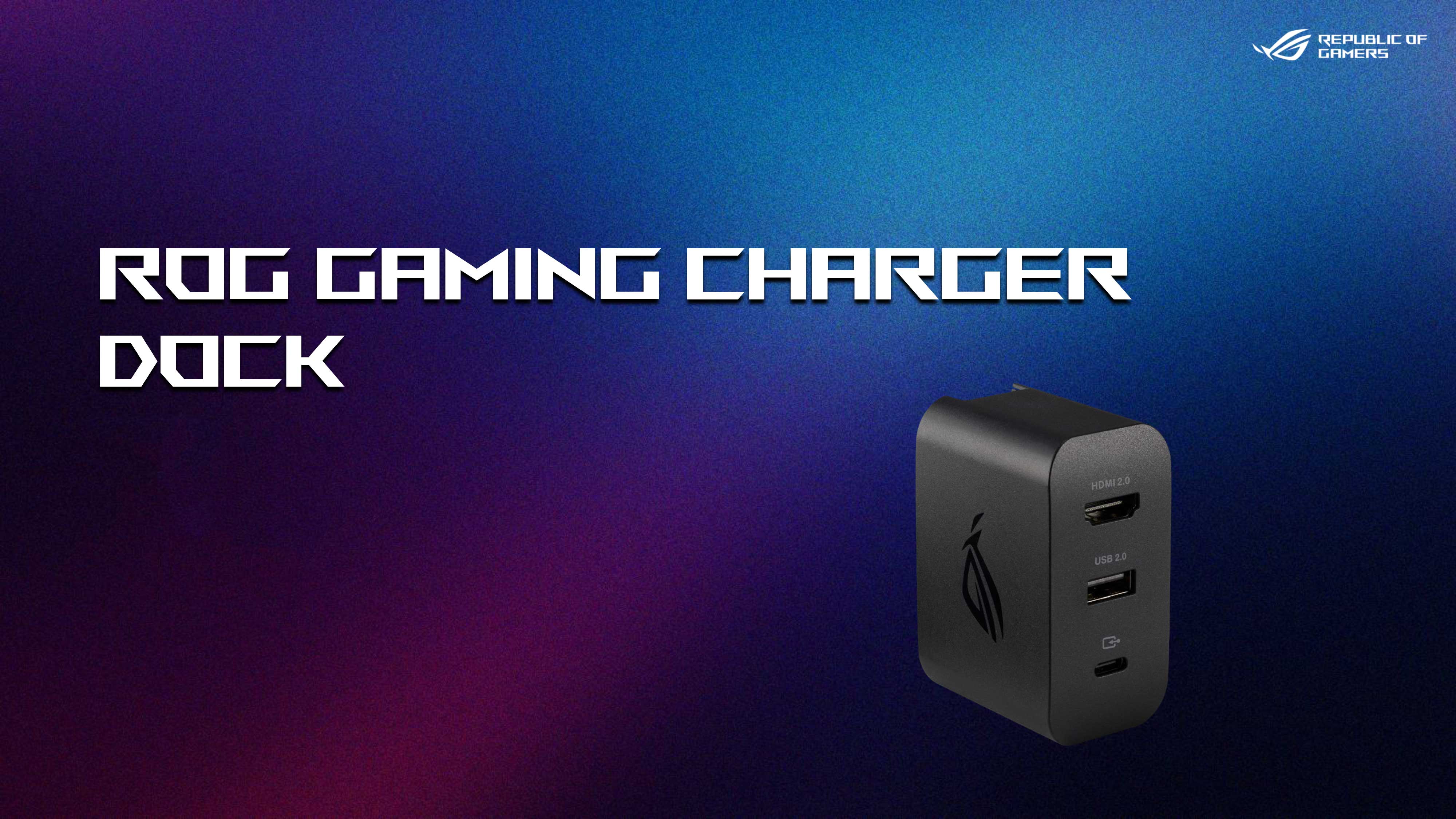 ROG Gaming Charger Dock