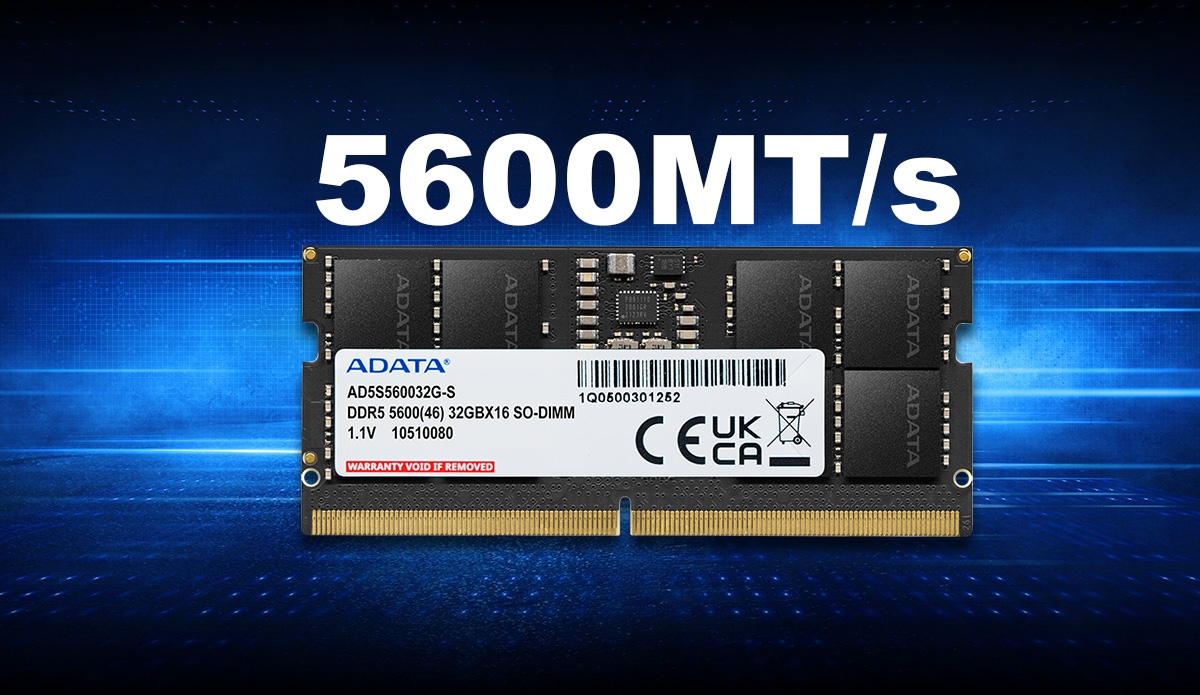 Memorie laptop ADATA, 32GB DDR5, 5600MHz, CL46, AD5S560032G-S | Altex