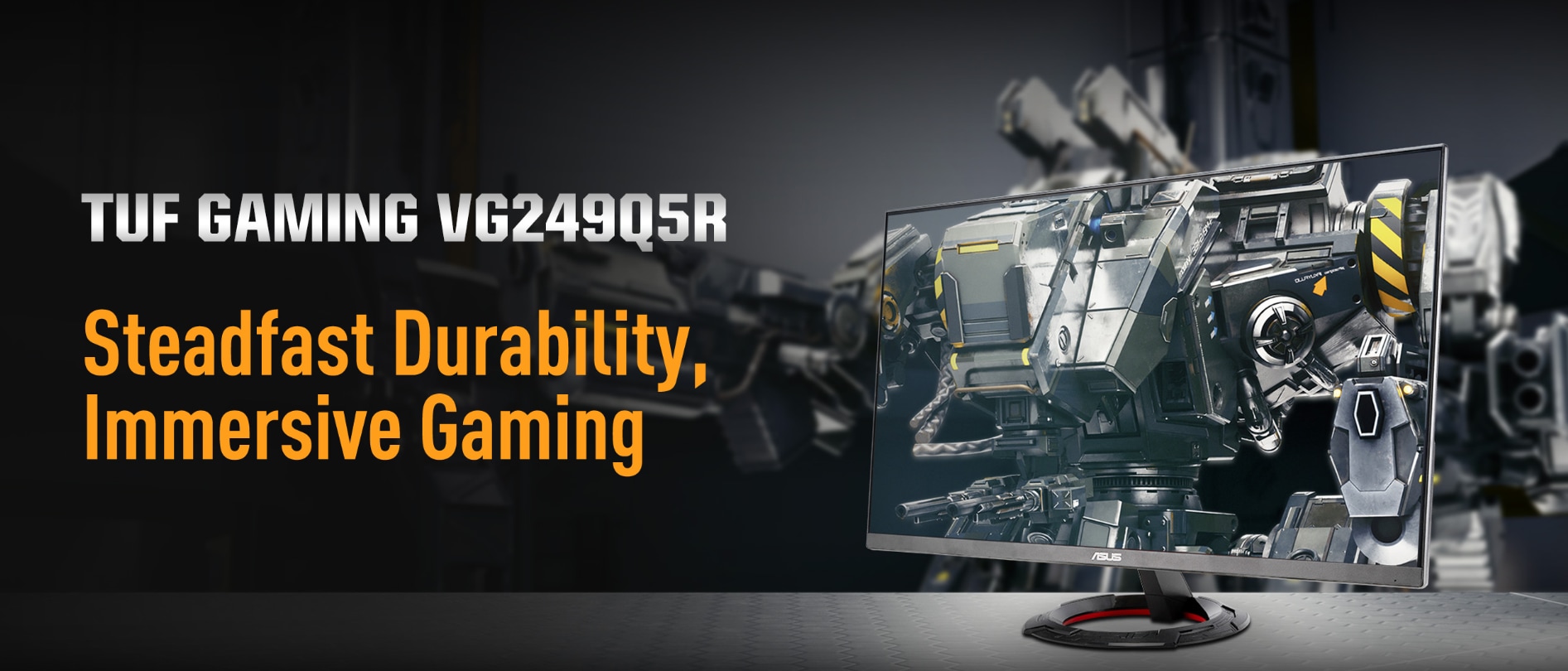 Monitor Gaming LED Fast IPS ASUS TUF VG249Q5R, 23.8