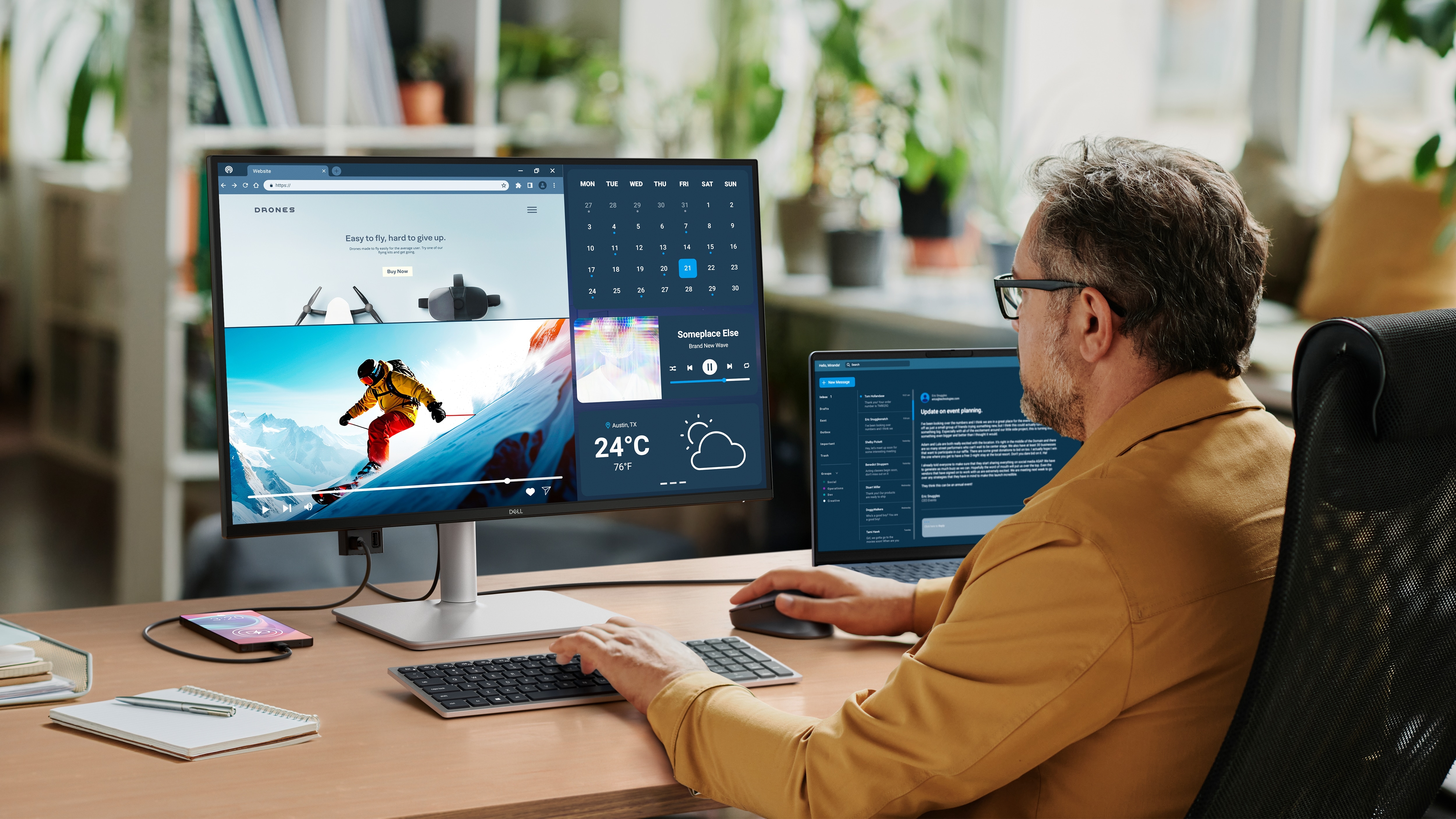 Monitor LED IPS DELL S2725DC, 27
