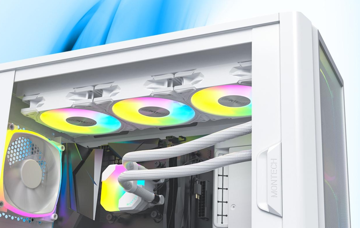 Cooler procesor cu racire lichida MONTECH HyperFlow ARGB 360 White