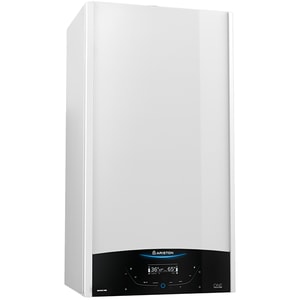 Centrala Termica Pe Gaz In Condensare Ariston Genus One 3301020 35kw Kit Evacuare Inclus Alb Negru