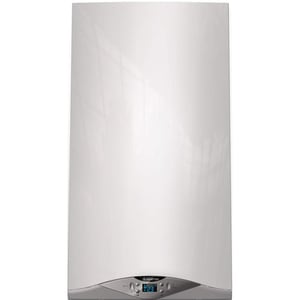 Centrala Termica Pe Gaz In Condensare Ariston Cares Premium 30 Eu 30 Kw Kit Evacuare Inclus Alb Gri