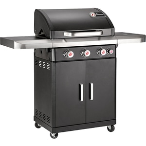 Gratar Pe Gaz Landmann Rexon 4 1 69 X 40 Cm 5 Arzatoare Negru