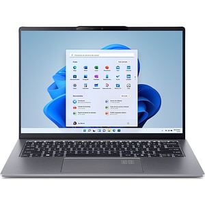 Laptop ACER Swift Go 14 AI OLED SFG14-64-R6NQ, AMD Ryzen AI 7 350 pana la 5GHz, 14"  WUXGA, 32GB, SSD 1TB, AMD Radeon 860M, Windows 11 Home, Sparkly Silver