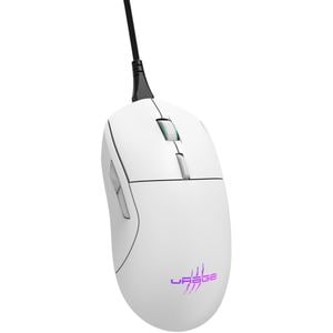 Mouse Gaming HAMA uRage Reaper 250, 6200 dpi, USB, alb