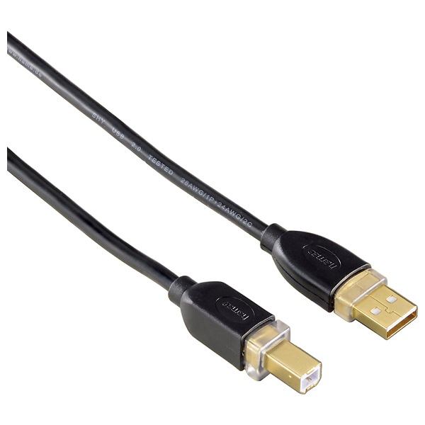 Cablu Usb A Usb B Hama 46772 3m Negru