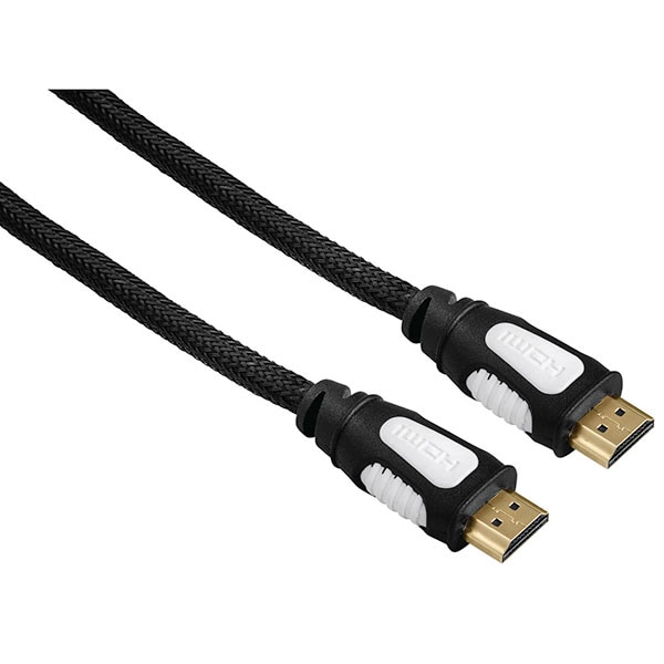 Cablu HDMI HAMA 56576, 1.5m, placat cu aur, negru