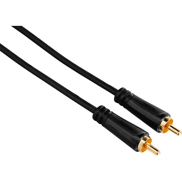 Cablu RCA HAMA 122153, 1.5m, negru