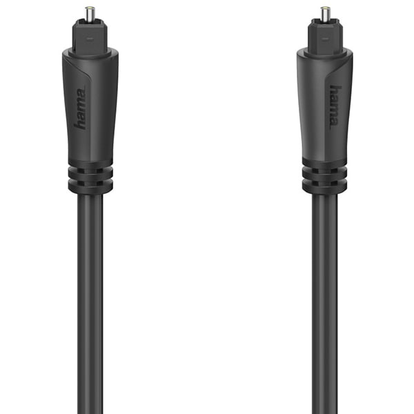 Cablu audio optic HAMA 205133, 0.75m, negru