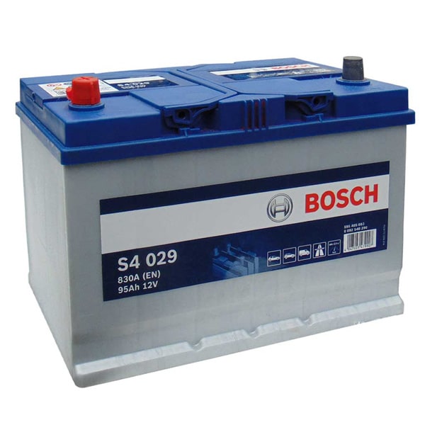 To govern Persuasive acceleration Baterie auto BOSCH Asia S4 029, 12V, 95Ah, 830A