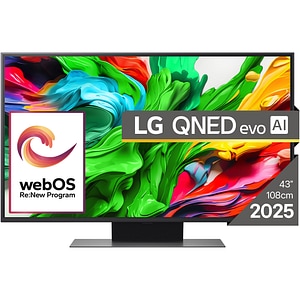 Televizor QNED Evo MiniLED Smart LG 43QNED86A3C, Ultra HD 4K, HDR, 108cm