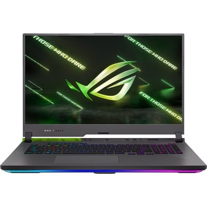 Laptop Gaming ASUS ROG Strix G17 G713RM-LL122, AMD Ryzen 9 6900HX pana la 4.9GHz, 17.3" WQHD, 16GB, SSD 512GB, NVIDIA GeForce RTX 3060 6GB, Free Dos, Volt Green