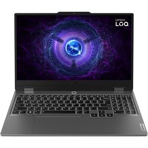 Laptop gaming LENOVO LOQ 15IAX9, Intel Core i5-12450HX pana la 4.4GHz, 15.6" Full HD, 16GB, SSD 512GB, NVIDIA GeForce RTX 4050 6GB, Free DOS, gri
