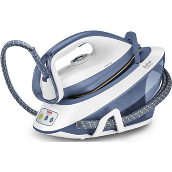Statie De Calcat Tefal Liberty Sv7020e0 2200w 290g Min 1 5l Talpa Ceramica Alb Albastru