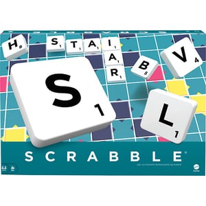Joc de societate MATTEL Scrabble Original MTY9622, 8 ani+, 2 - 4 jucatori