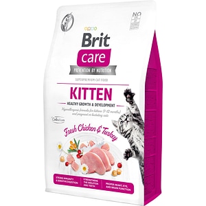 Hrana uscata pentru pisici BRIT CARE Healthy Growth & Development, Junior, Pasare