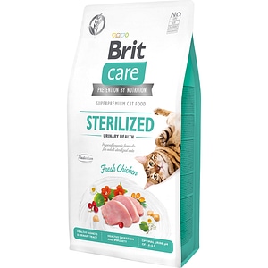 Hrana uscata pentru pisici BRIT CARE Sterilized Urinary Health, Adult, Pui