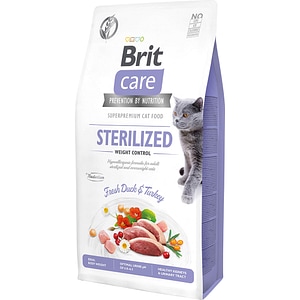 Hrana uscata pentru pisici BRIT CARE Sterilized Weight Control, Adult, Rata