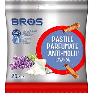 Pastile contra moliilor, BROS, 20 buc