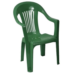 Scaun gradina Napochim Sole, plastic, 57 x 54 x 90 cm, verde
